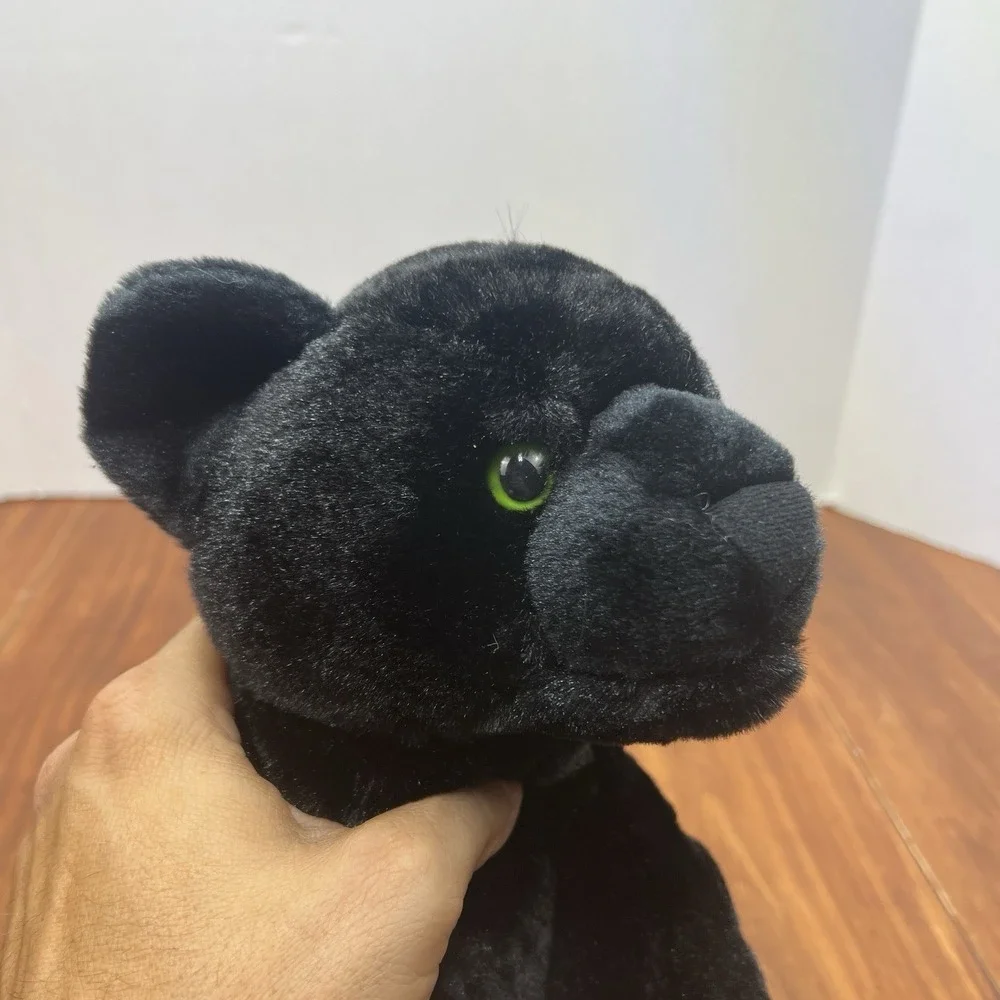 Wild Republic Cuddlekins Black Jaguar Stuffed Animal NWT